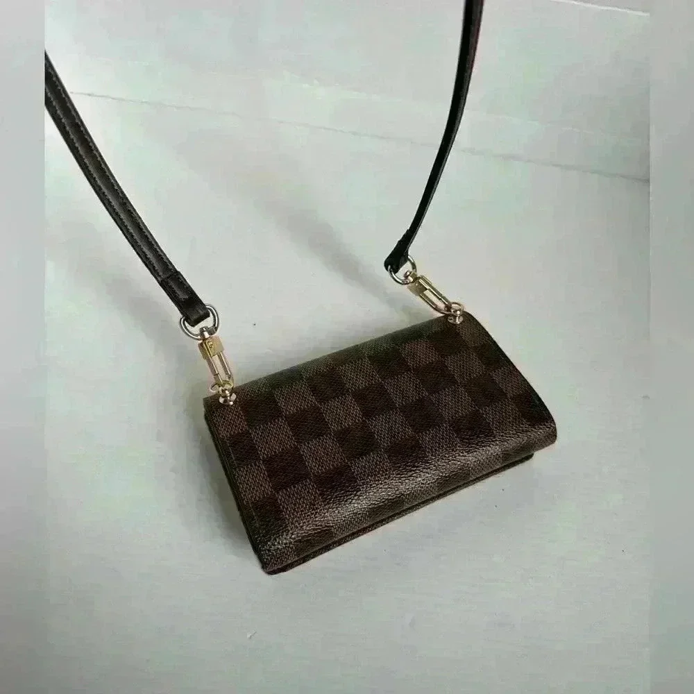 Authentic Louis Vuitton Damier Ebene WOC